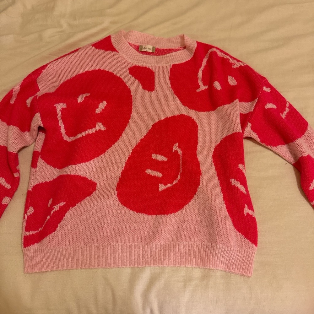 Altard State All Over Smiley Sweater